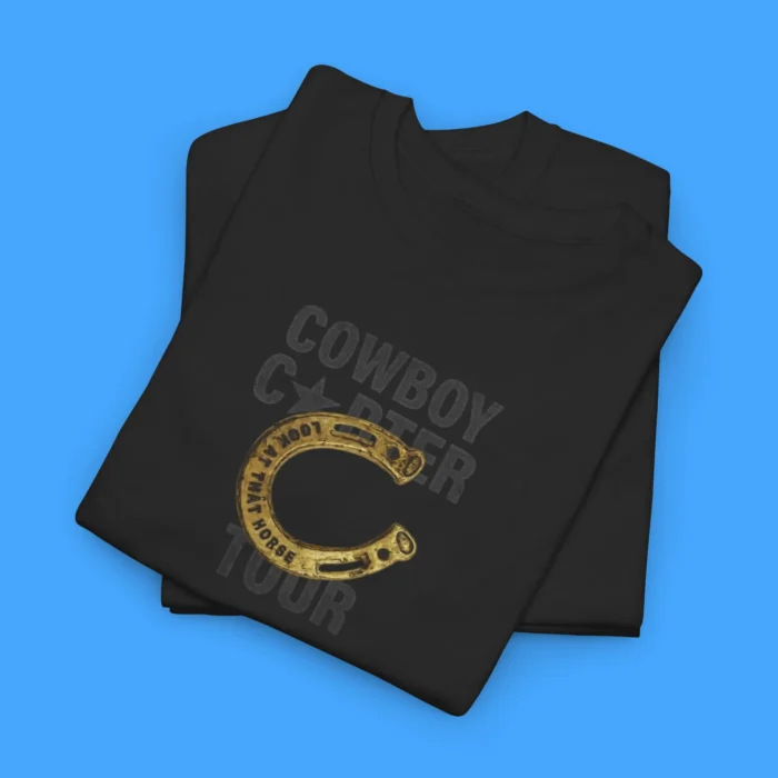 Cowboy Carter Tour Gold Chardonneigh Tee