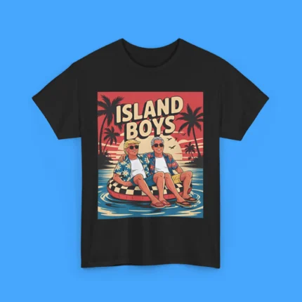 Trump Epstein Island Boys Shirt